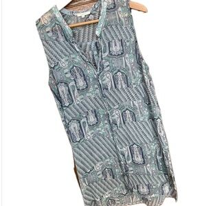 Mystree  Paisley Sleeveless  Dress